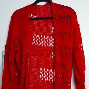 Red Cardigan